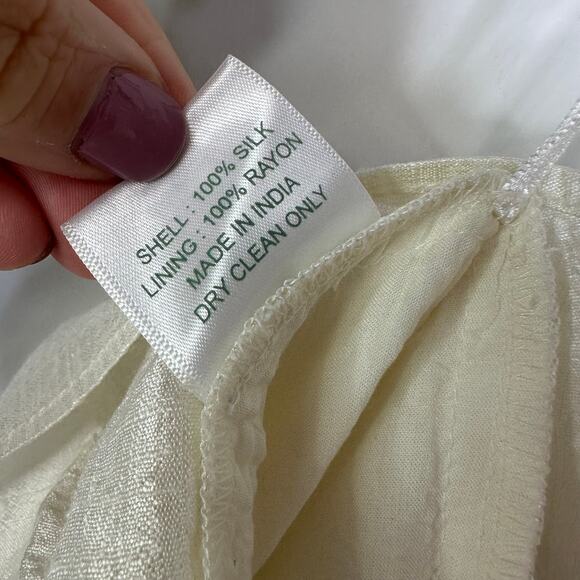 Julia Amory Dupioni Silk Cartagena Skirt Size Small - Picture 6 of 9